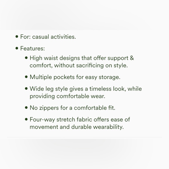 🤩HP🤩Halara Flex baggy wide leg - Picture 10 of 11